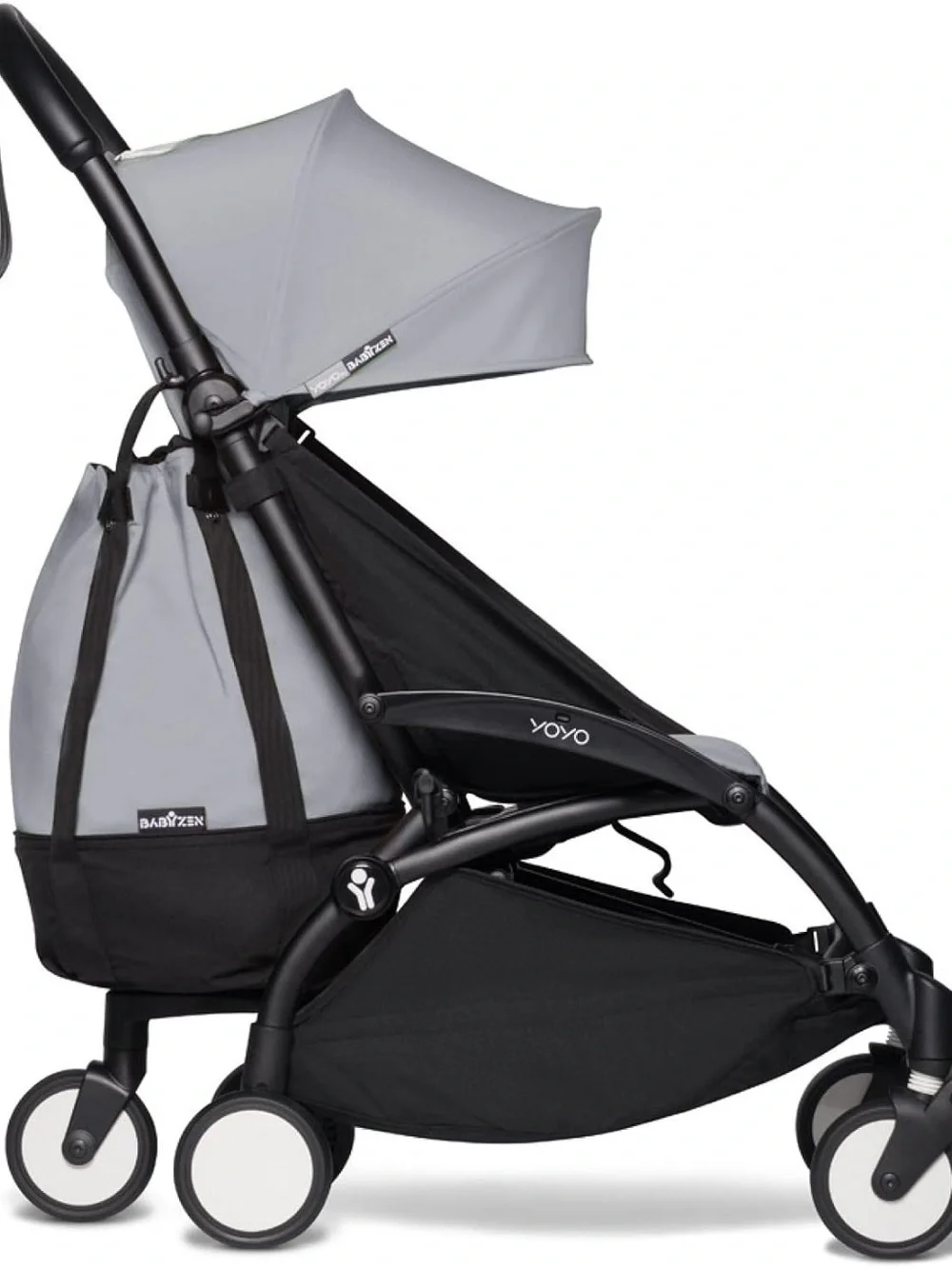 Stokke Babyzen Yoyo2 and Yoyo+ Stroller Rolling Bag - color Stone Gray